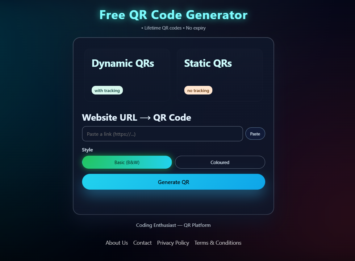 QR Code Generator
